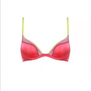 Agent Provocateur Brand New Bra 34A neon Viv